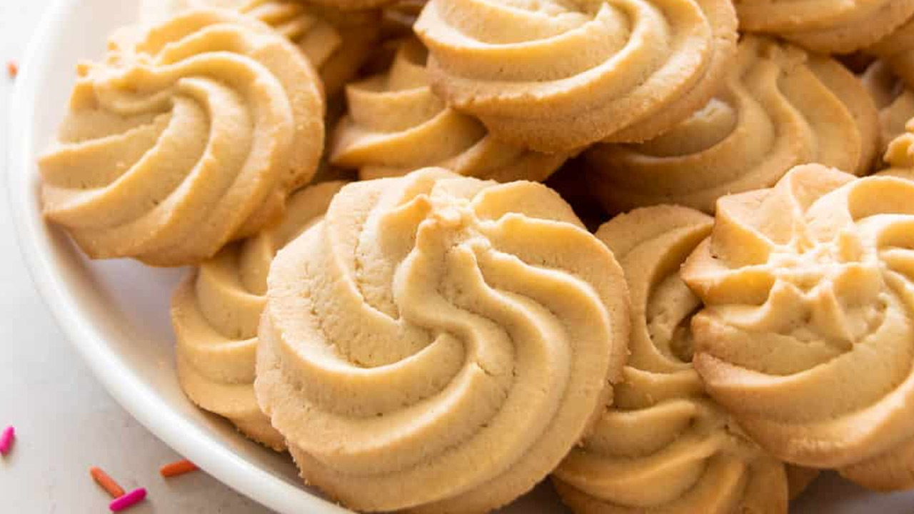 Biscoitos amanteigados caseiros