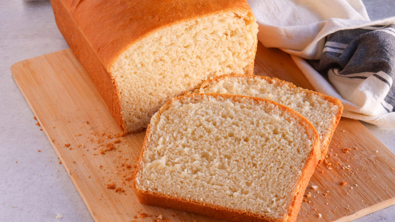 Pão caseiro feito no liquidificador