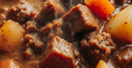 Picadinho de carne com legumes