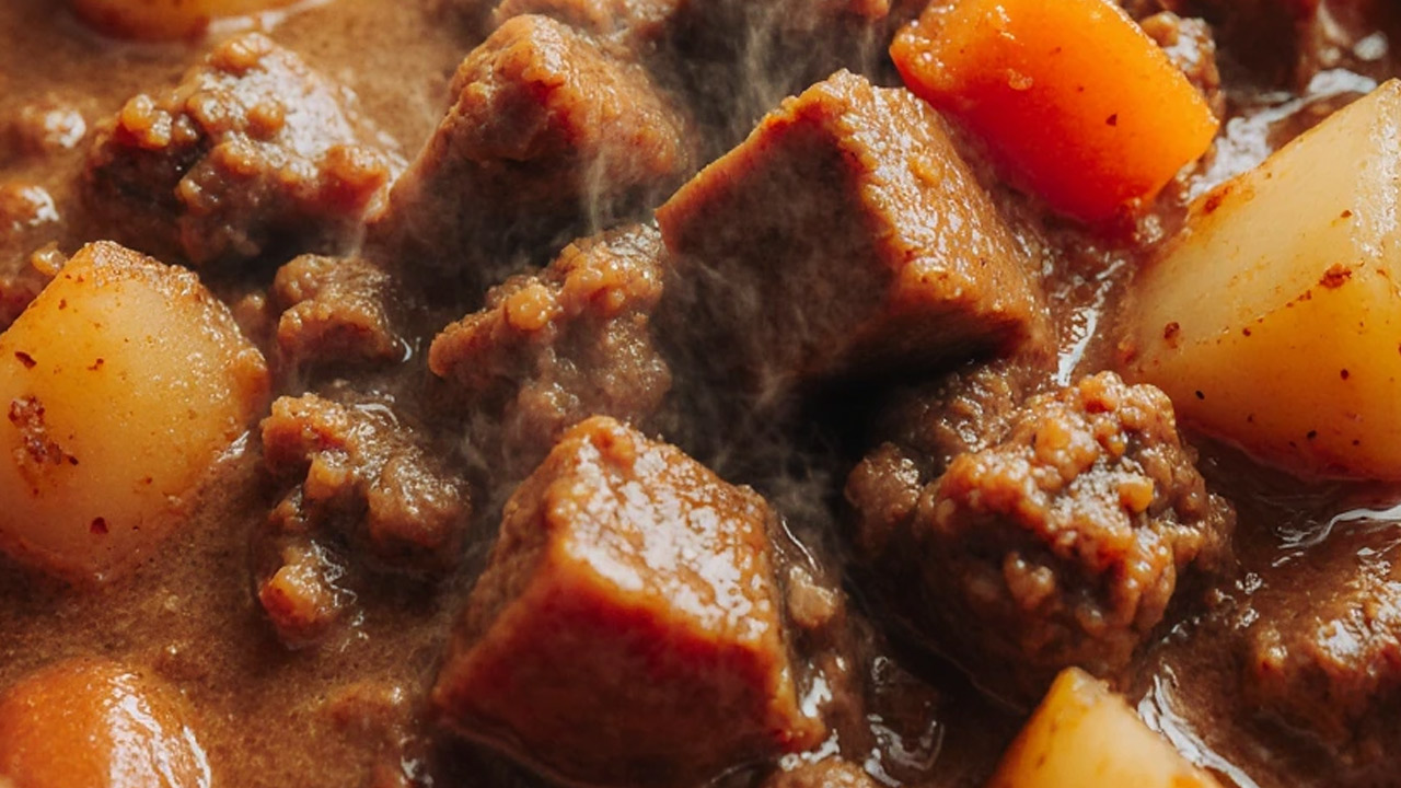 Picadinho de carne com legumes