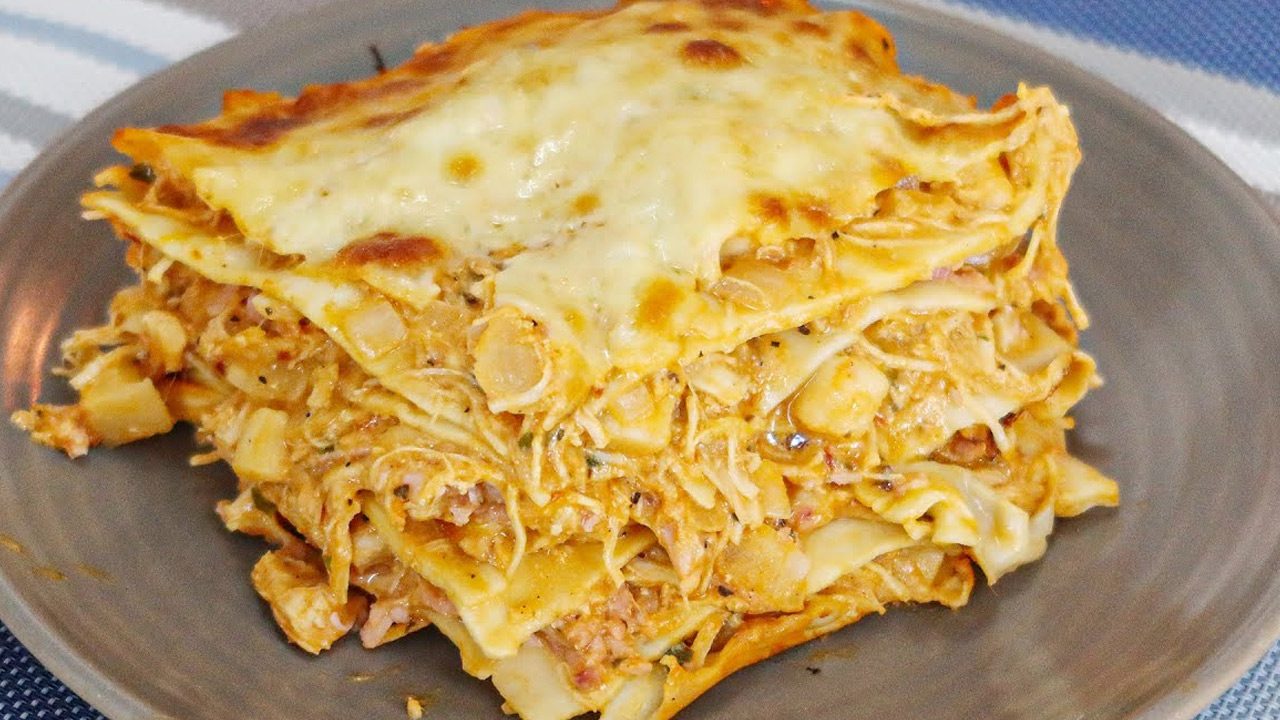 Lasanha de frango