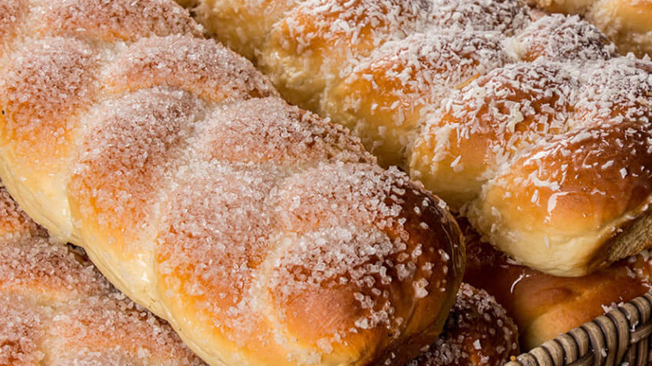 Rosca Simples Açucarada