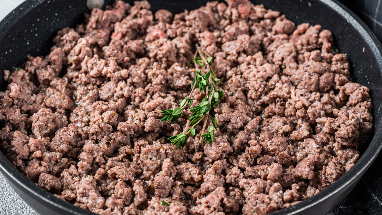 Carne Moída Refogada
